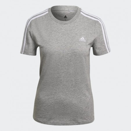 adidas Essentials Slim 3-stripes Tee