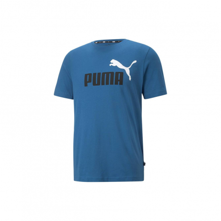 Puma Essentials+ 2 Colour Logo Tee