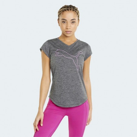 Puma Training Favorite Heather Cat Tee