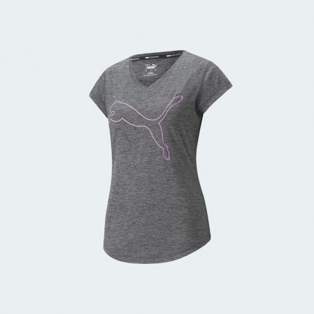 Puma Training Favorite Heather Cat Tee