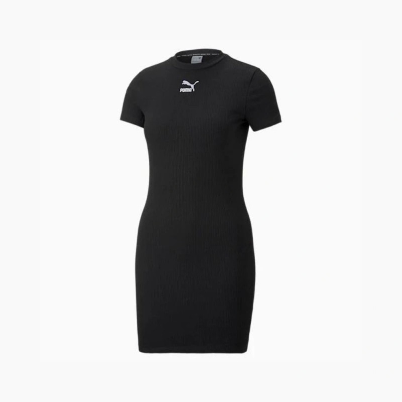 Puma Classics Ribbed T-Shirt Dress Women