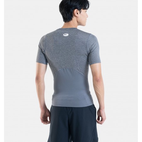 UNDER ARMOUR Men's HeatGear® Short Sleeve GREY