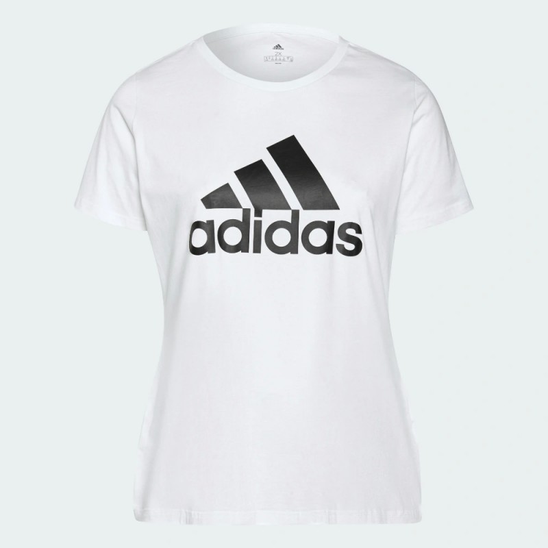 adidas Essentials Logo Tee (Plus Size)