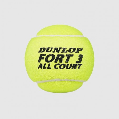 Dunlop Fort 3 All Court Tennis Balls 3 Piece