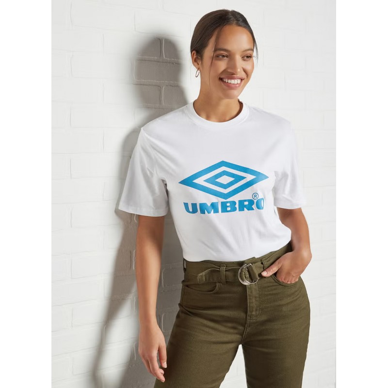 T-SHIRT UMBRO BOYFRIEND FIT LOGO TEE