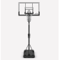 Spalding 52" Basketball Post Silver Portable