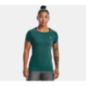 Under Armour Heatgear Short Sleeve Shirt Grn