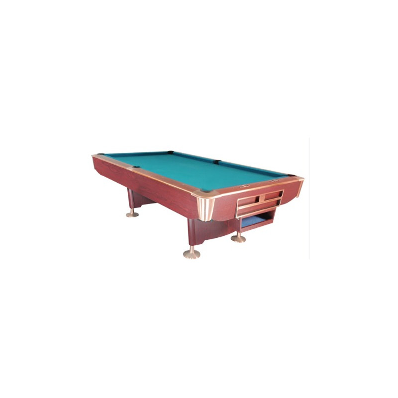 BILLIARD TABLE 9FT BROWN