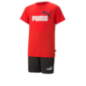 Puma Kids Short Jersey Set Red/Blk