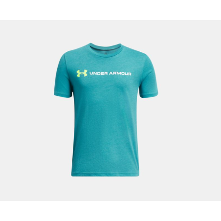Under Armour Boys Logo Wordmark SS