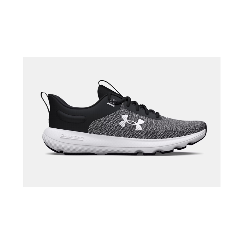 Under Armour Men's Charged Revitalize Running Shoes BLK/WHT