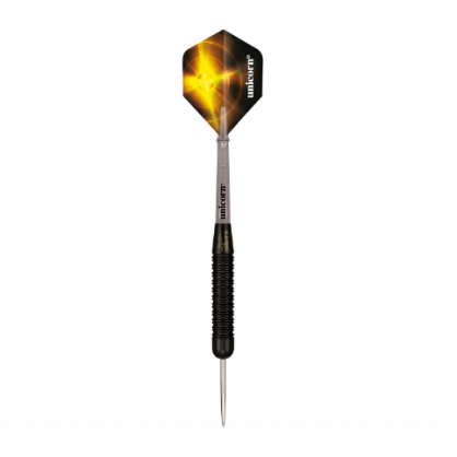 Unicorn Black Brass Steel Darts