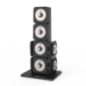 DHT D200 Adjustable Black Dumbbell Set