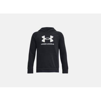 Under Armour Boys Rival Fleece Hoodie BLK