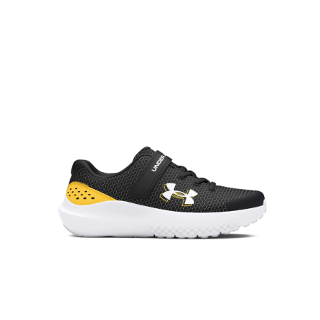 Under Armour Kids Surge 4 Ac Blk/Ylw