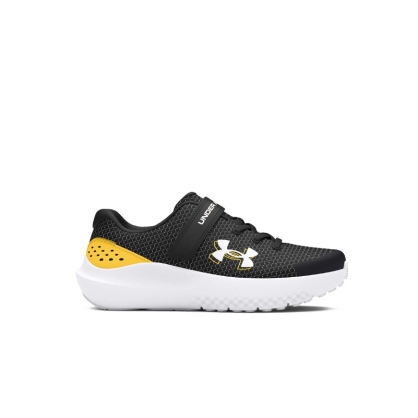 Under Armour Kids Surge 4 Ac Blk/Ylw