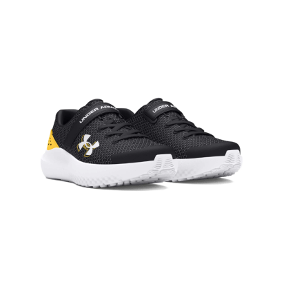 Under Armour Kids Surge 4 Ac Blk/Ylw