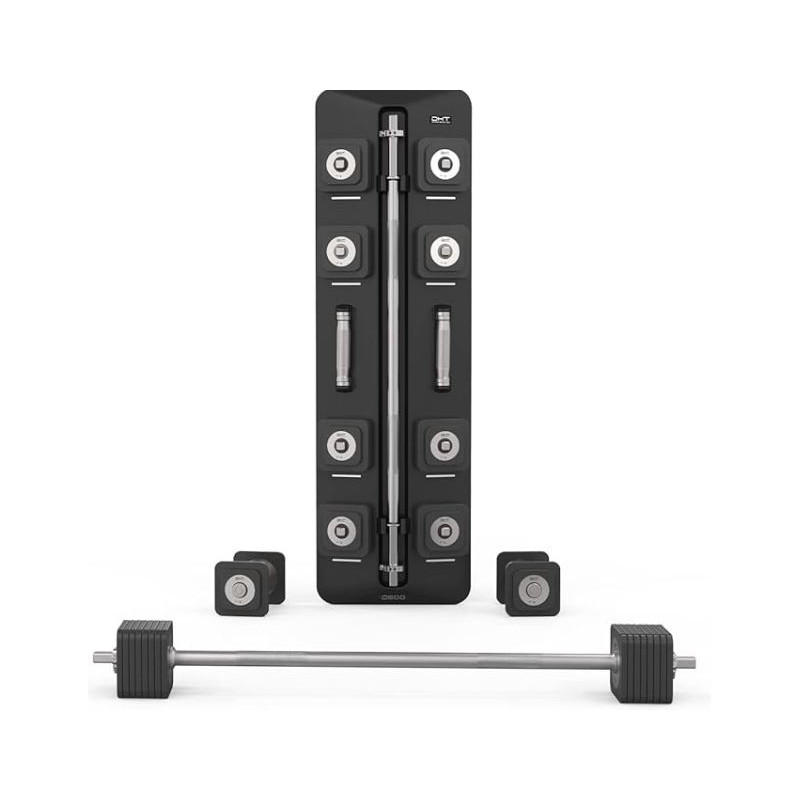WALL MOUNTED ADJUSTABLE BARBELL AND DUMBBELL SET WALL MOUNTED ADJUSTABLE BARBELL AND DUMBBELL SET