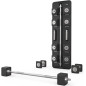 WALL MOUNTED ADJUSTABLE BARBELL AND DUMBBELL SET