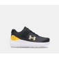 Under Armour Infant Shoes Surge 4 AC Blk/Ylw