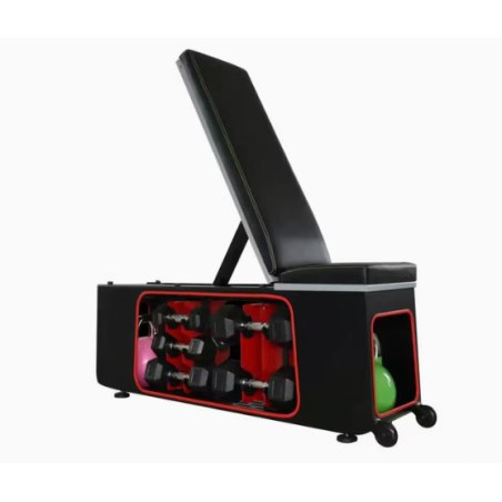 WORKOUT BENCH WITH STORAGE