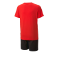 Puma Kids Short Jersey Set Red/Blk