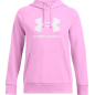 Under Armour Women's Rival Fleece Big Logo Hoodie Pnk