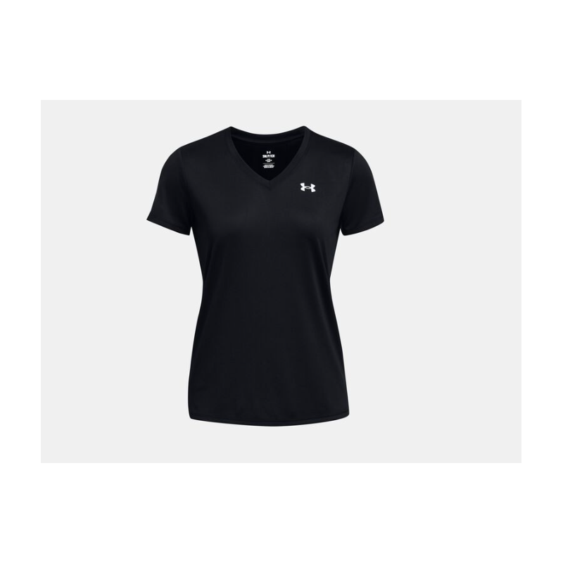 Under Armour Tech V-neck Short Sleeve Blk