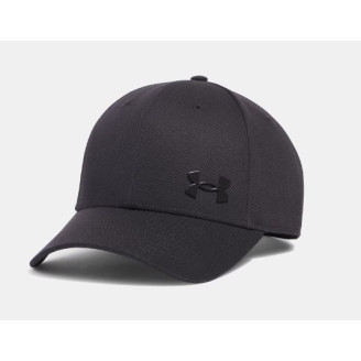 UA CAP SPORTSTYLE METAL ADJ. BLK/WHT
