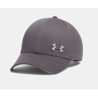 UA CAP SPORTSTYLE METAL ADJ. GRY/SVR