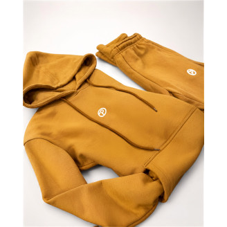 CARAMEL COTTON TRACKSUIT FOR WOMEN