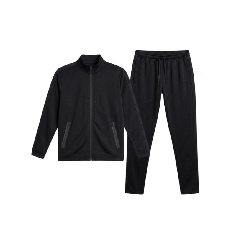 BLK POLYESTER TRACKSUIT FOR MEN