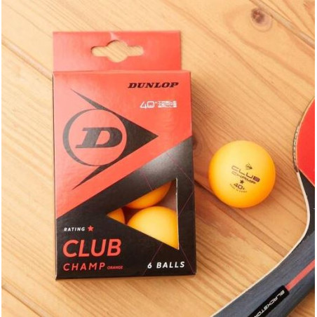 DUNLOP TT BL 40 CLUB CHAMP 6 BALL