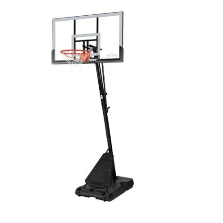 SPALDING BASKETBALL POST GOLD PORTABLE 54" ACRYLIC