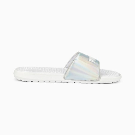 Puma Cool Cat Distressed Women's Slipper - White