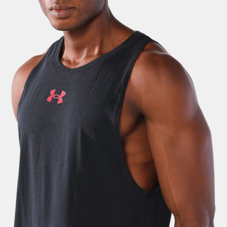 Under Armour Men's Baseline Cotton Tank Top - Black