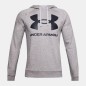 Under Armour Men's UA Rival Fleece Big Logo Hoodie - Grey