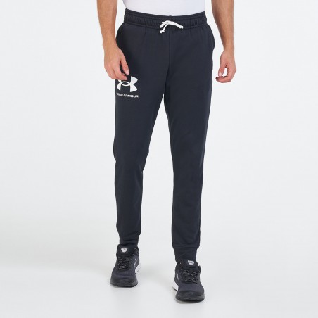 Under Armour Men's Rival Terry Sweatpants - Black