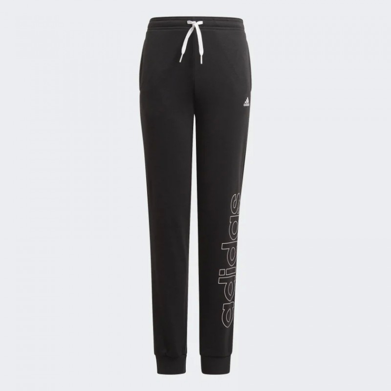 ADIDAS ESSENTIALS FRENCH TERRY PANTS -  BLACK