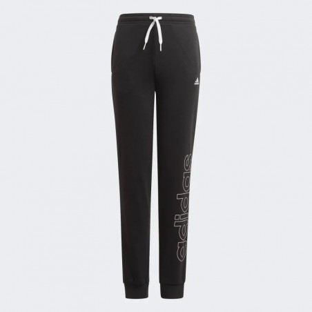 ADIDAS ESSENTIALS FRENCH TERRY PANTS -  BLACK