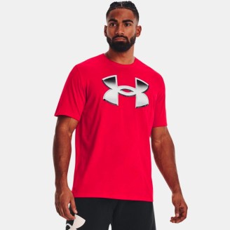 Men's UA Big Logo 2.0 Short Sleeve-RED