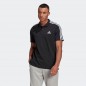 adidas Mens Essentials Short Sleeve Polo - Black