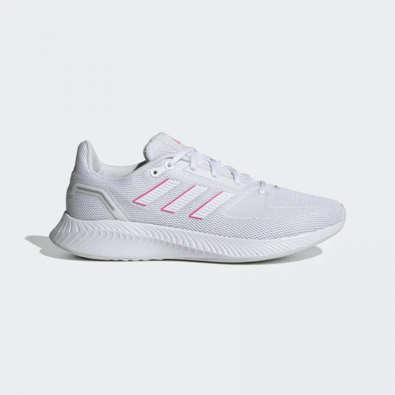 Adidas runfalcon best sale women's sneakers white