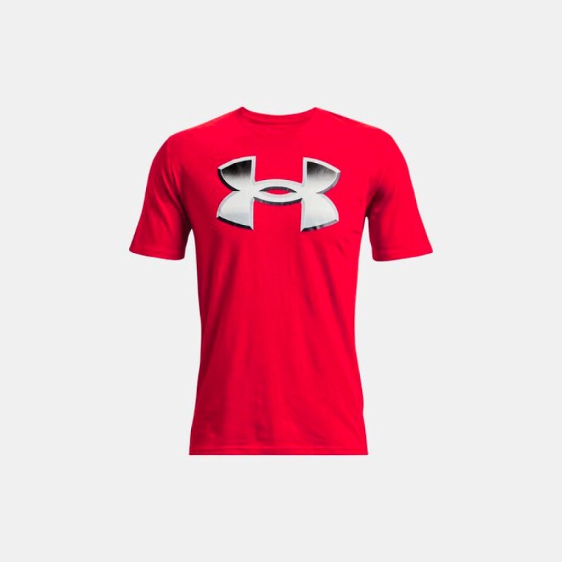 Men's UA Big Logo 2.0 Short Sleeve-RED