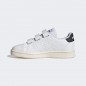 ADIDAS ADVANTAGE COURT LIFESTYLE HOOK-AND-LOOP SHOE - WHITE BGE