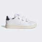 ADIDAS ADVANTAGE COURT LIFESTYLE HOOK-AND-LOOP SHOE - WHITE BGE