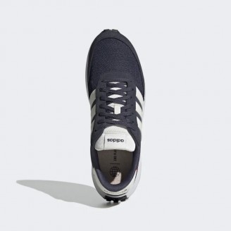 ADIDAS RUN 70S SHOES - NAVY / WHITE