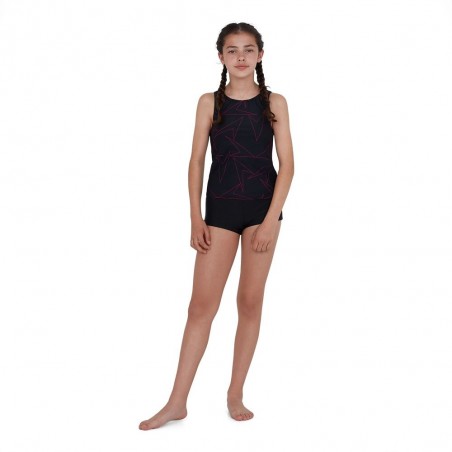 SPEEDO Kids' Boomstar Tankini Two-Piece Swimsuit